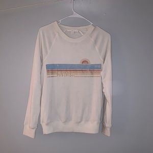 Spiritual gangster “Namaste” print sweatshirt crew